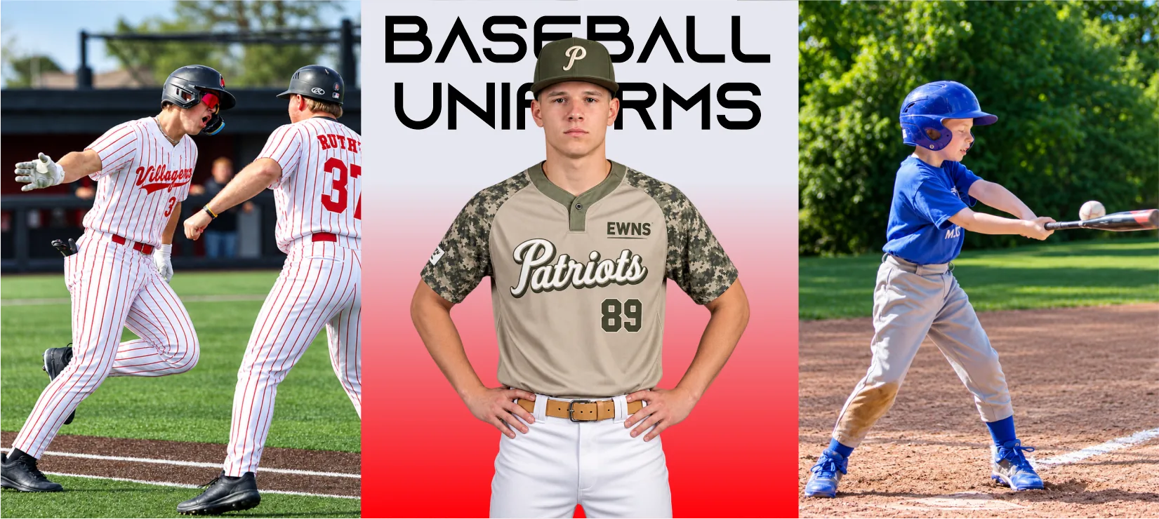 EWNS baseball uniforms
